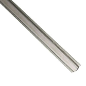 DIN rail 15x5.5mm (WxH), Mini Steel unslotted, 3 foot 3 inch (1 meter) lengths